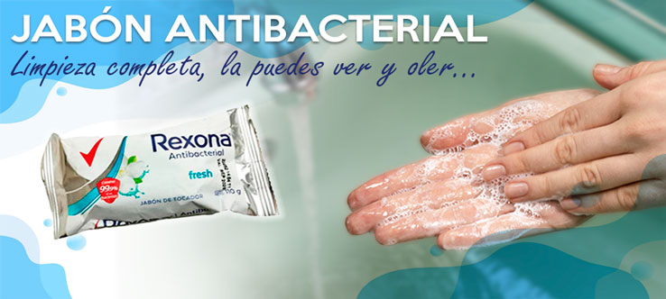 JABON ANTIBACTERIAL: Limpieza completa, la puedes ver y oler