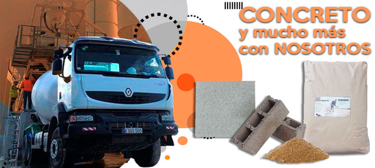 Concreto y mucho más entre nosotros