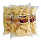 Boniatos pelados y lasqueados