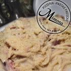 Spaguetti con salsa a la carbonara