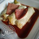 Canelón de jamón