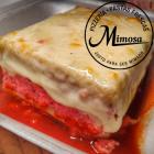 Lasaña de jamón