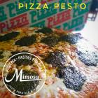 pizza al pesto