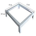 Base de aluminio para refrigerador