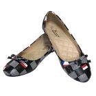 ballerinas negras estampadas