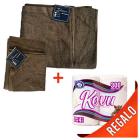 Combo7 Toallas carmelitas + Papel sanitario KOVU