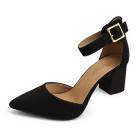Zapatos de tacón 5 cm (color negro Talla: 10)